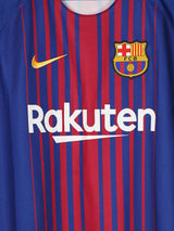 2017/18 Barcelona Messi #10 Home Shirt (L)