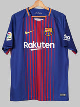 2017/18 Barcelona Messi #10 Home Shirt (L)