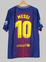 2017/18 Barcelona Messi #10 Home Shirt (L)