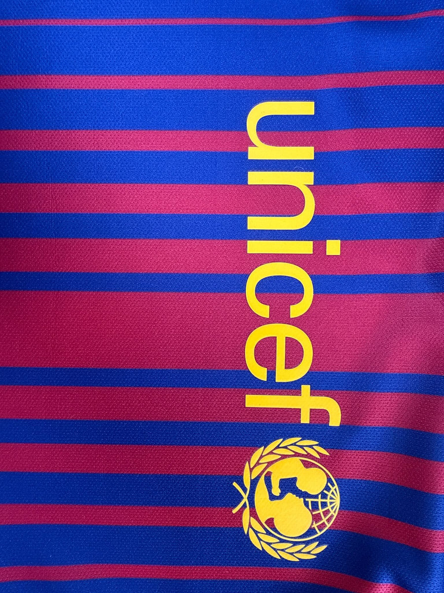 2017/18 Barcelona Messi #10 Home Shirt (L)