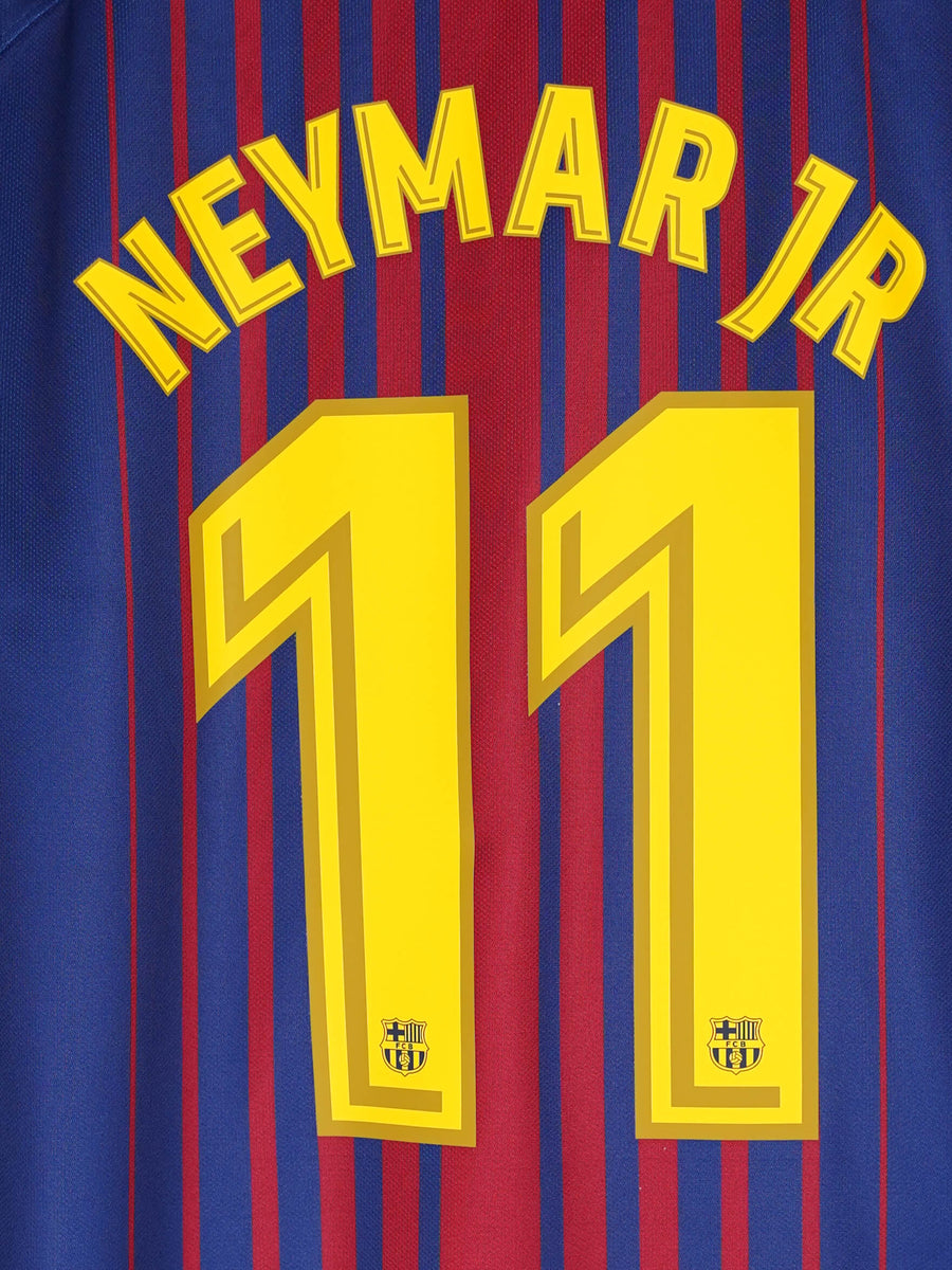 2017/18 Barcelona Neymar Jr #11 Home Shirt (L)