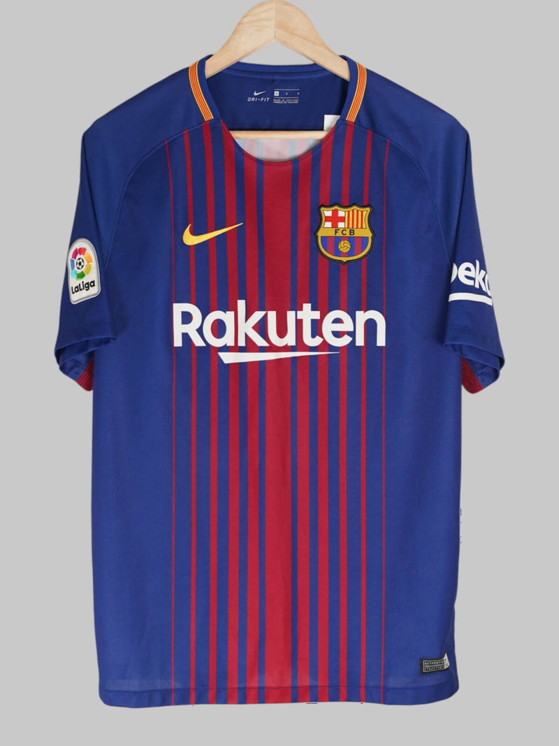 2017/18 Barcelona Neymar Jr #11 Home Shirt (L)