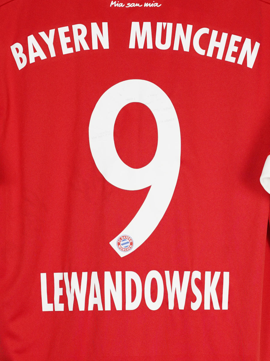2017/18 Bayern Munich Home Shirt Lewandowski #9 (L)