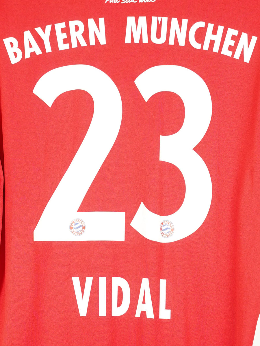 2017/18 Bayern Munich Vidal #23 Home Shirt (L)