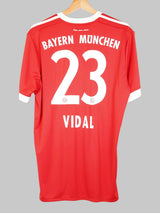 2017/18 Bayern Munich Vidal #23 Home Shirt (L)