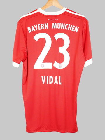 2017/18 Bayern Munich Vidal #23 Home Shirt (L)
