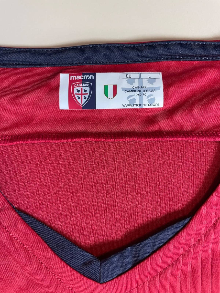 2017/18 Cagliari #14 Youth Third Shirt L/S (L)