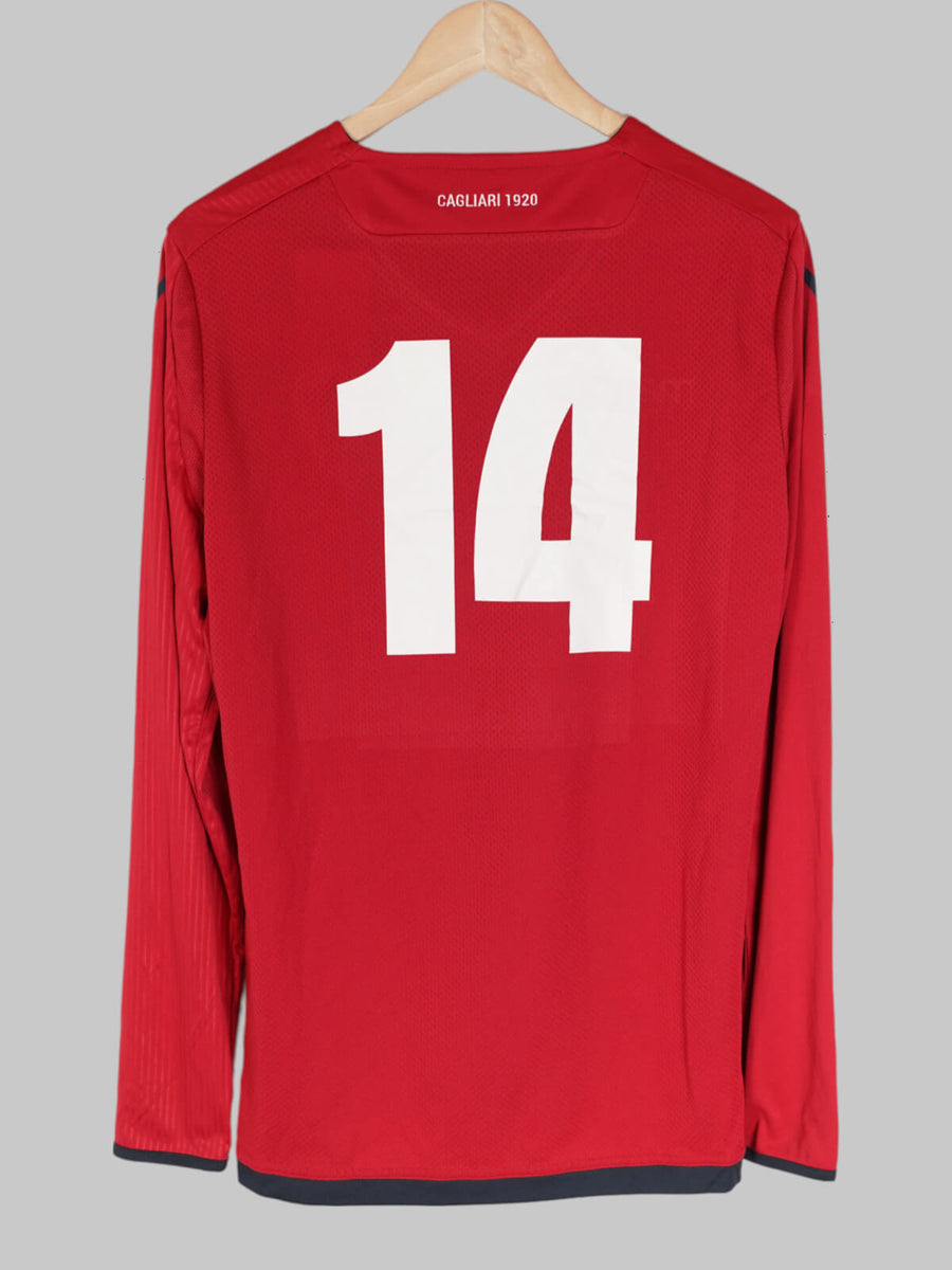2017/18 Cagliari #14 Youth Third Shirt L/S (L)