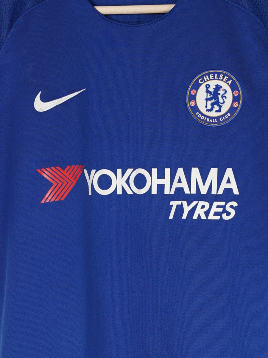 Chelsea Home Shirt 2017/18 Hazard 10 (L)