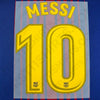2017/18 FC Barcelona Home Name Set Messi #10 (Repro)