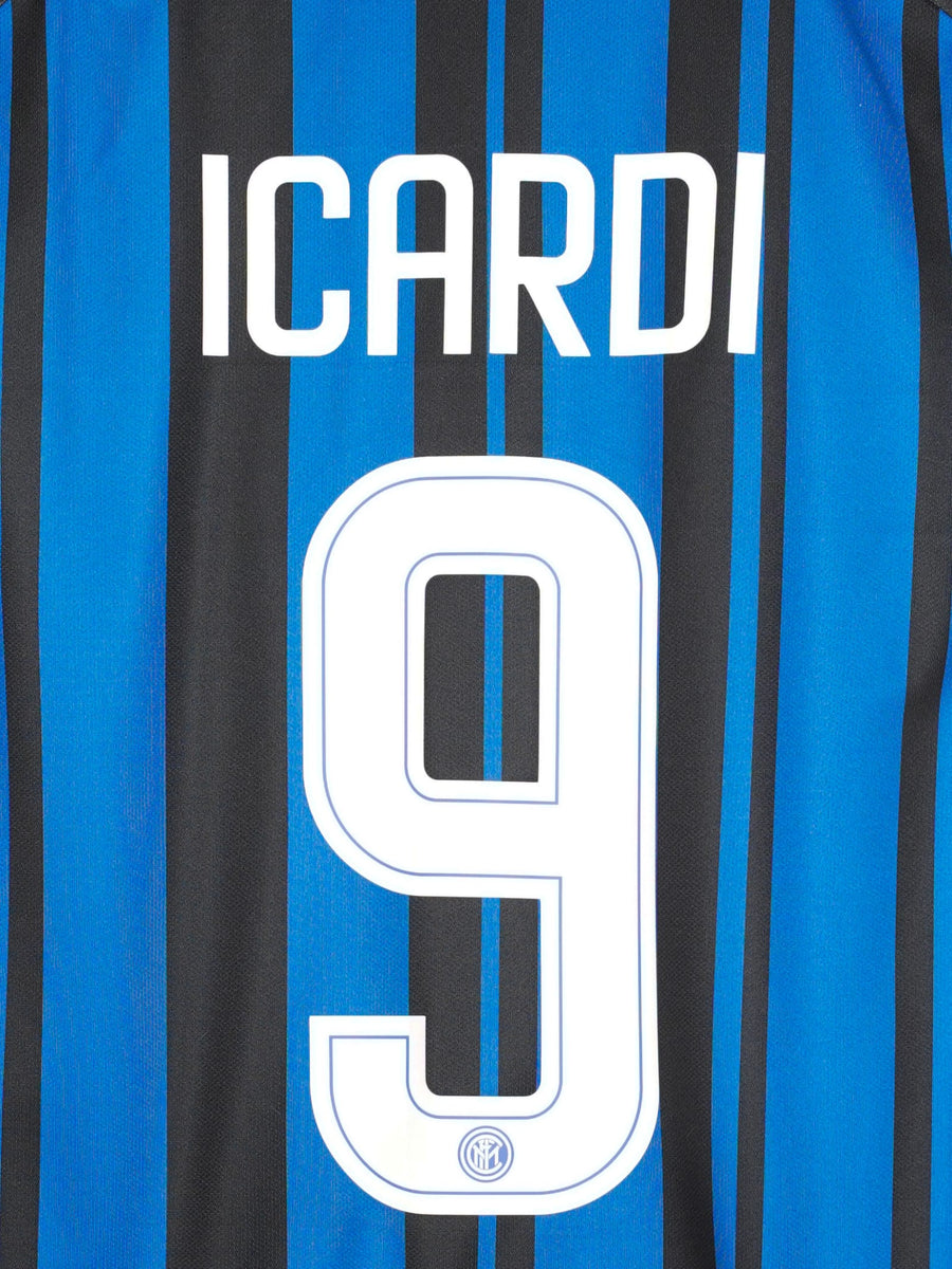 2017/18 Inter Milan Icardi #9 Home Shirt (M)