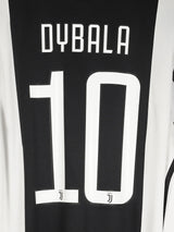 2017/18 Juventus Dybala #10 Home Shirt (L)