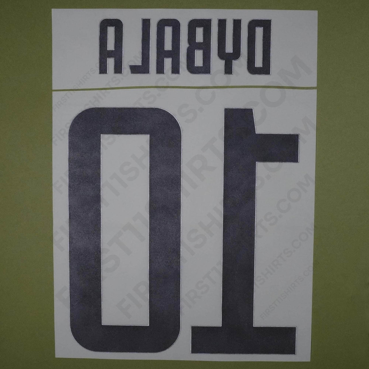2017/18 Juventus Home/Third Name Set Dybala 10