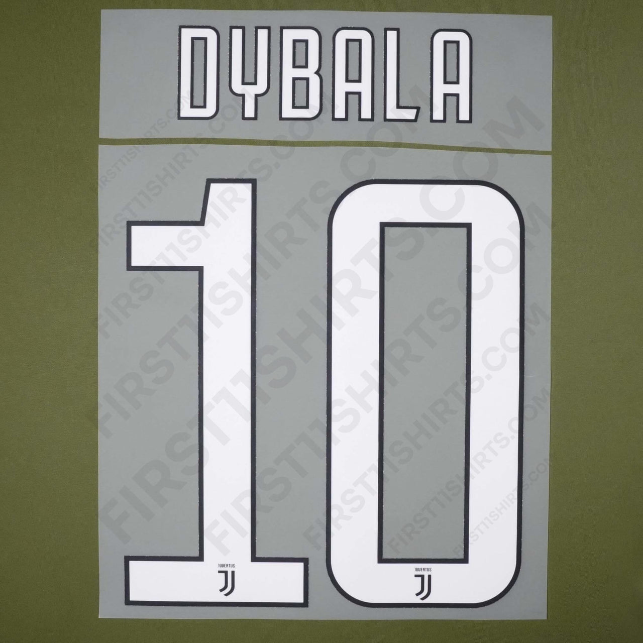 2017/18 Juventus Home/Third Name Set Dybala 10