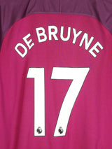 2017/18 Manchester City De Bruyne #17 Away Shirt (XL)