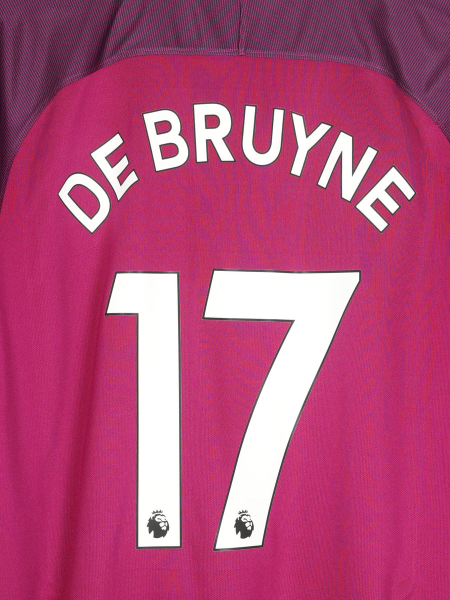 2017/18 Manchester City De Bruyne #17 Away Shirt (XL)