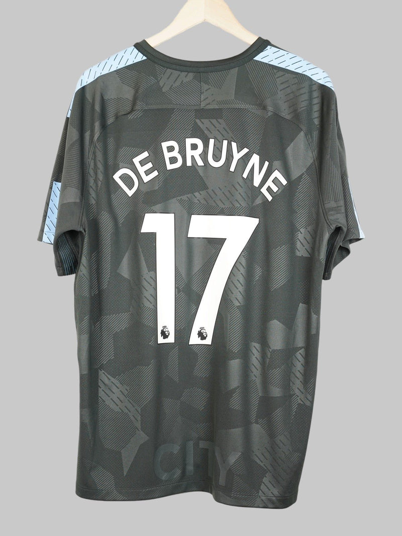 2017/18 Manchester City De Bruyne #17 Third Shirt (XL)