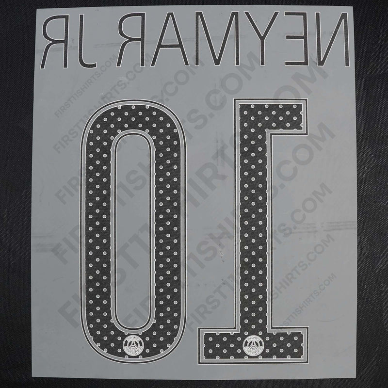 2017/18 PSG Home UCL Name Set Neymar Jr 10 (Repro)