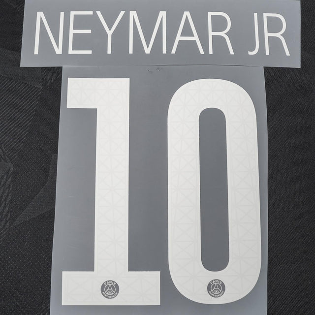 2017/18 PSG Third Name Set Neymar Jr 10 Cup Version (Repro)