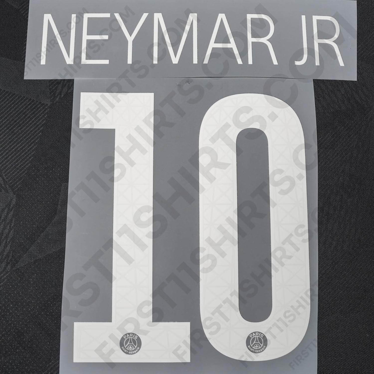 2017/18 PSG Third Name Set Neymar Jr 10 Cup Version (Repro)