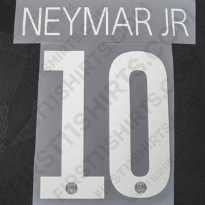 2017/18 PSG Third Name Set Neymar Jr 10 Cup Version (Repro)