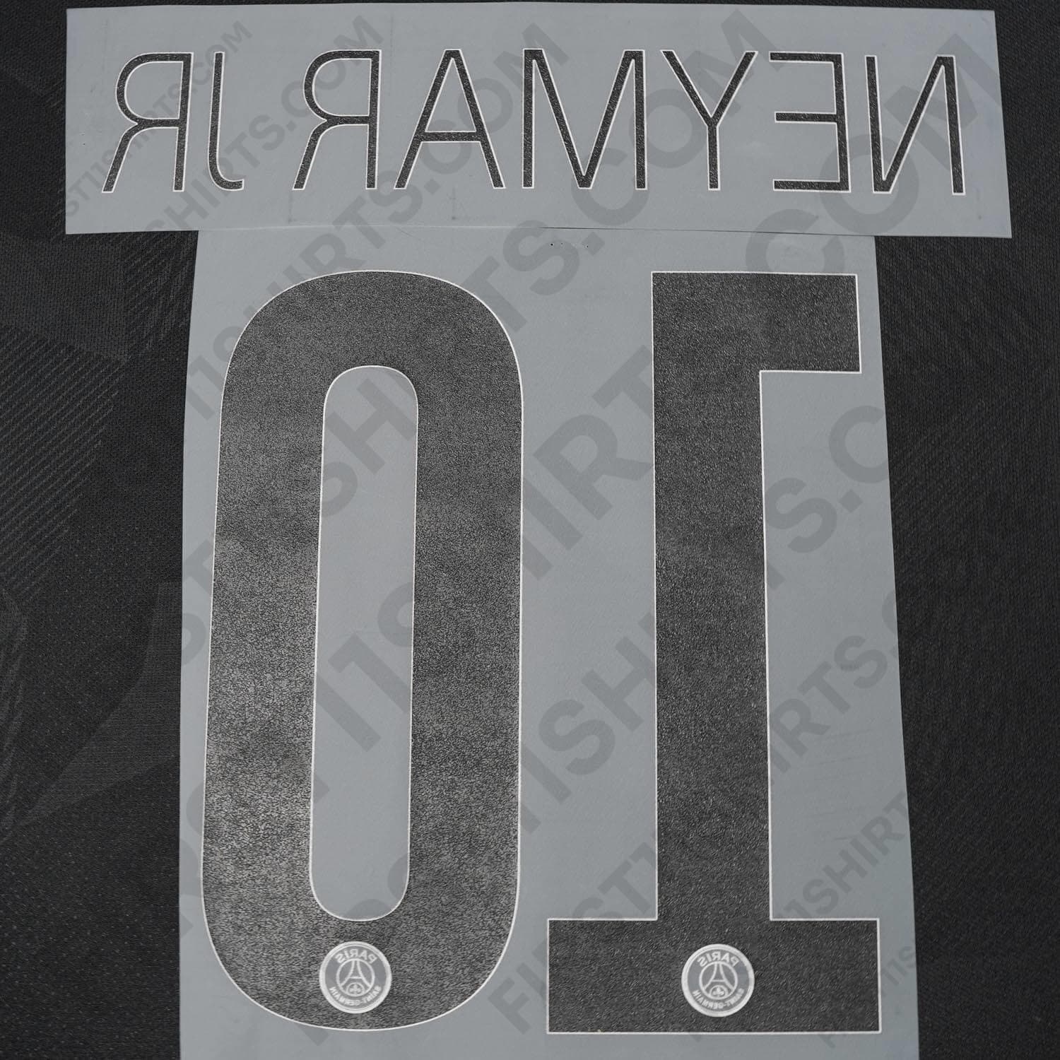 2017/18 PSG Third Name Set Neymar Jr 10 Cup Version (Repro)