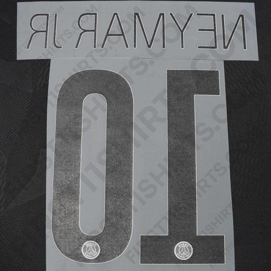 2017/18 PSG Third Name Set Neymar Jr 10 Cup Version (Repro)