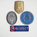 2017/18 Real Madrid Full UCL Patch Set (Repro)