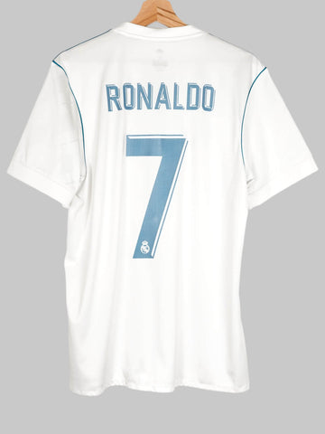 2017/18 Real Madrid Ronaldo #7 Home Shirt (M)