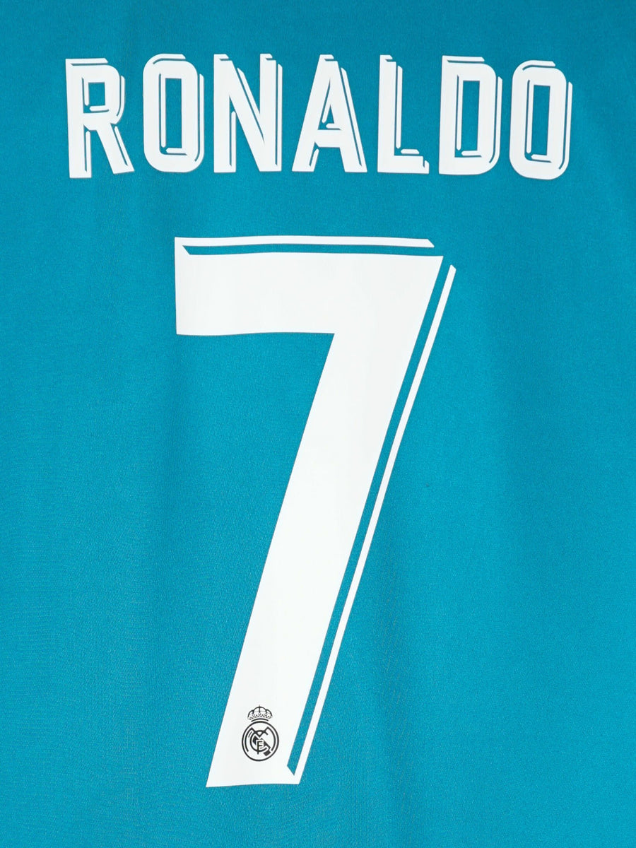 2017/18 Real Madrid Ronaldo #7 Third Shirt (L)