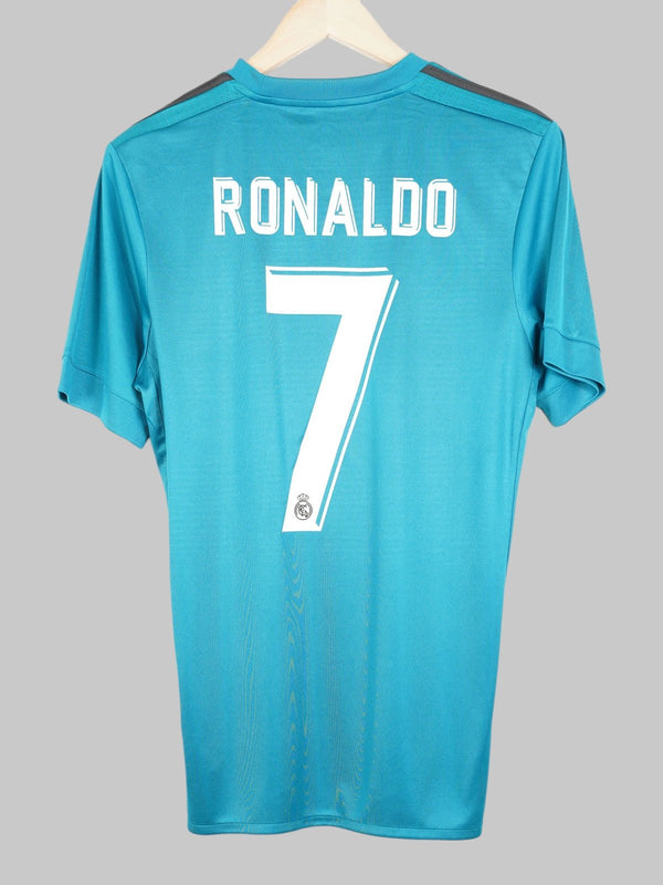 2017/18 Real Madrid Ronaldo #7 Third Shirt (S) Adidas