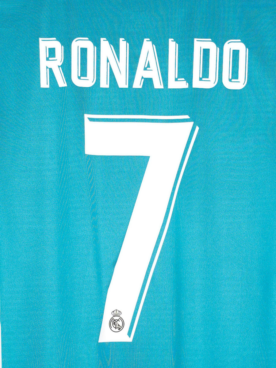 2017/18 Real Madrid Ronaldo #7 Third Shirt (S)
