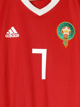 2018-20 Morocco Ziyech #7 Home Shirt (M)