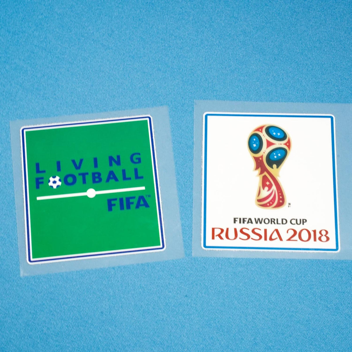 Parches de la Copa Mundial de la FIFA Rusia 2018 (Repro)