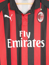 2018/19 AC Milan Calhanoglu #10 Home Shirt (M)