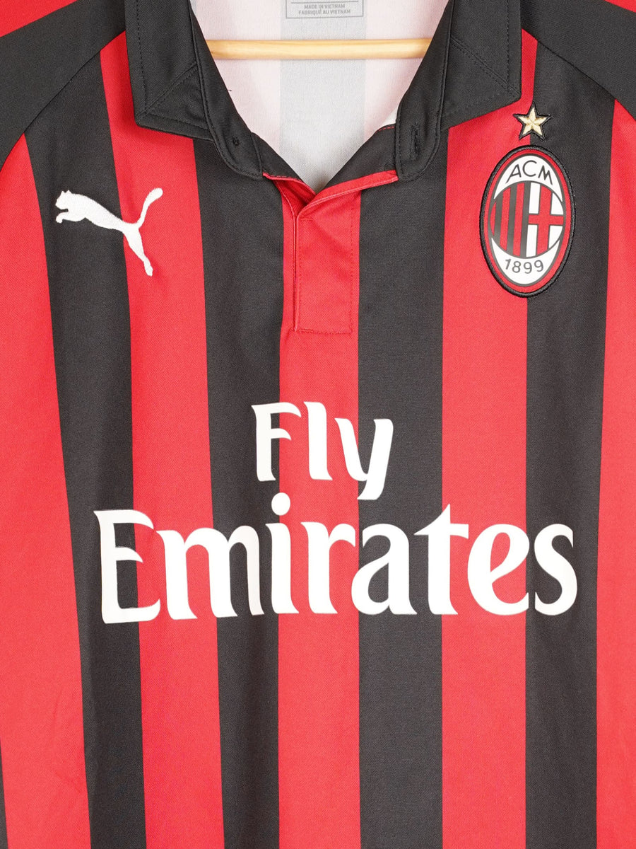2018/19 AC Milan Calhanoglu #10 Home Shirt (M)