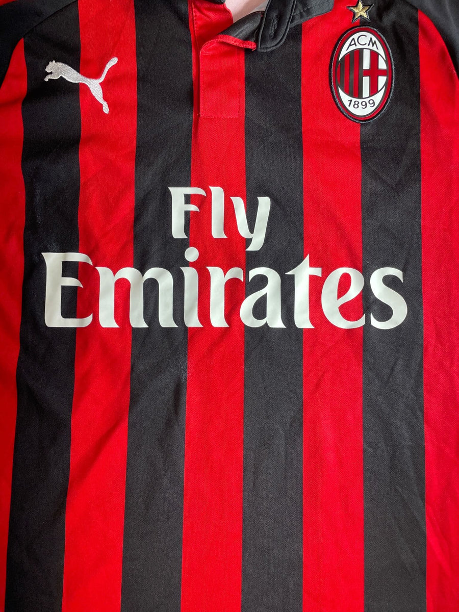 2018/19 AC Milan Home Shirt (L Kids)