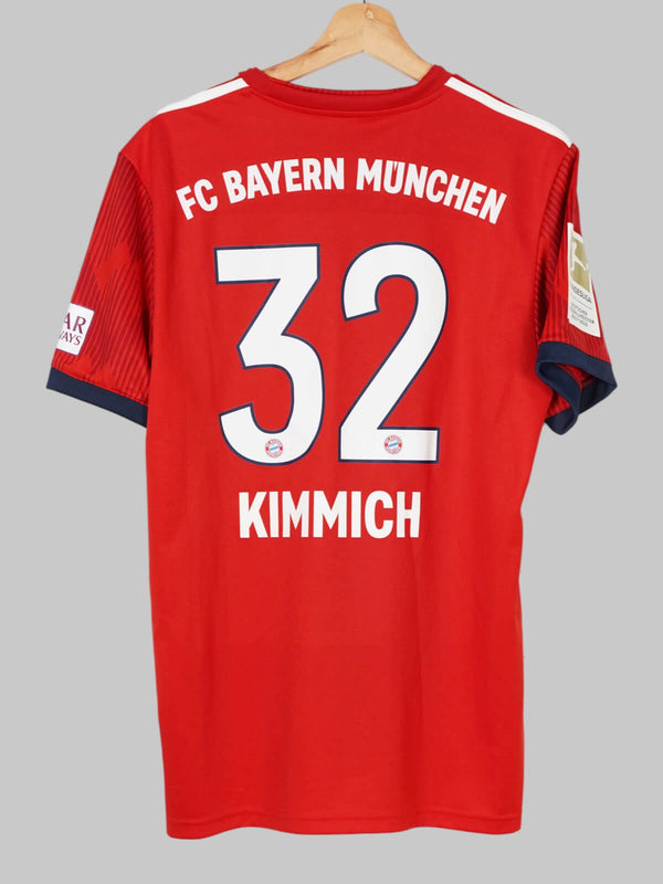 2018/19 Bayern Munich Kimmich #32 Home Shirt (L) Adidas