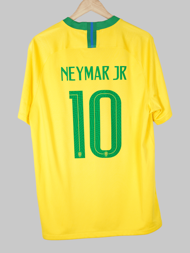 2018/19 Brazil Neymar Jr #10 Home Shirt (XL)