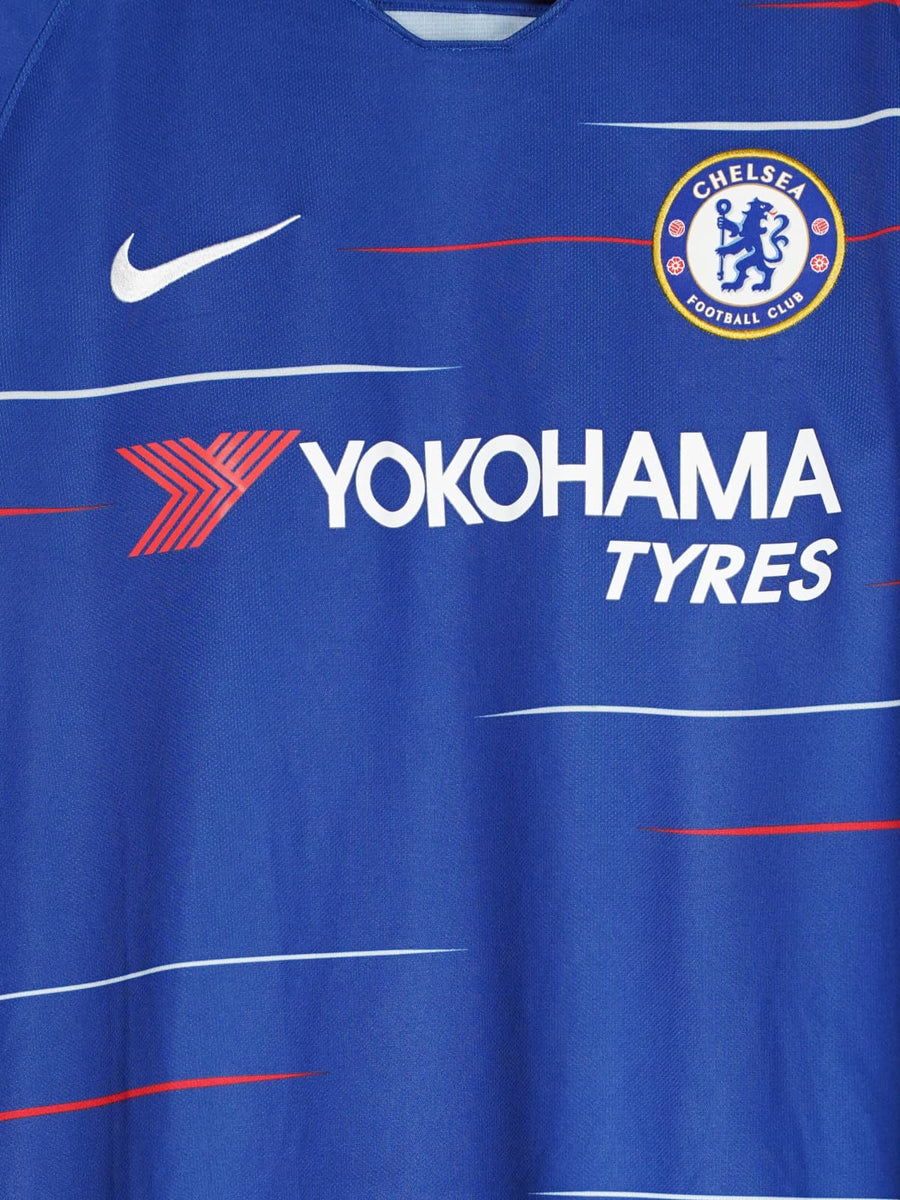 2018/19 Chelsea Hazard #10 Home Shirt L/S (M)