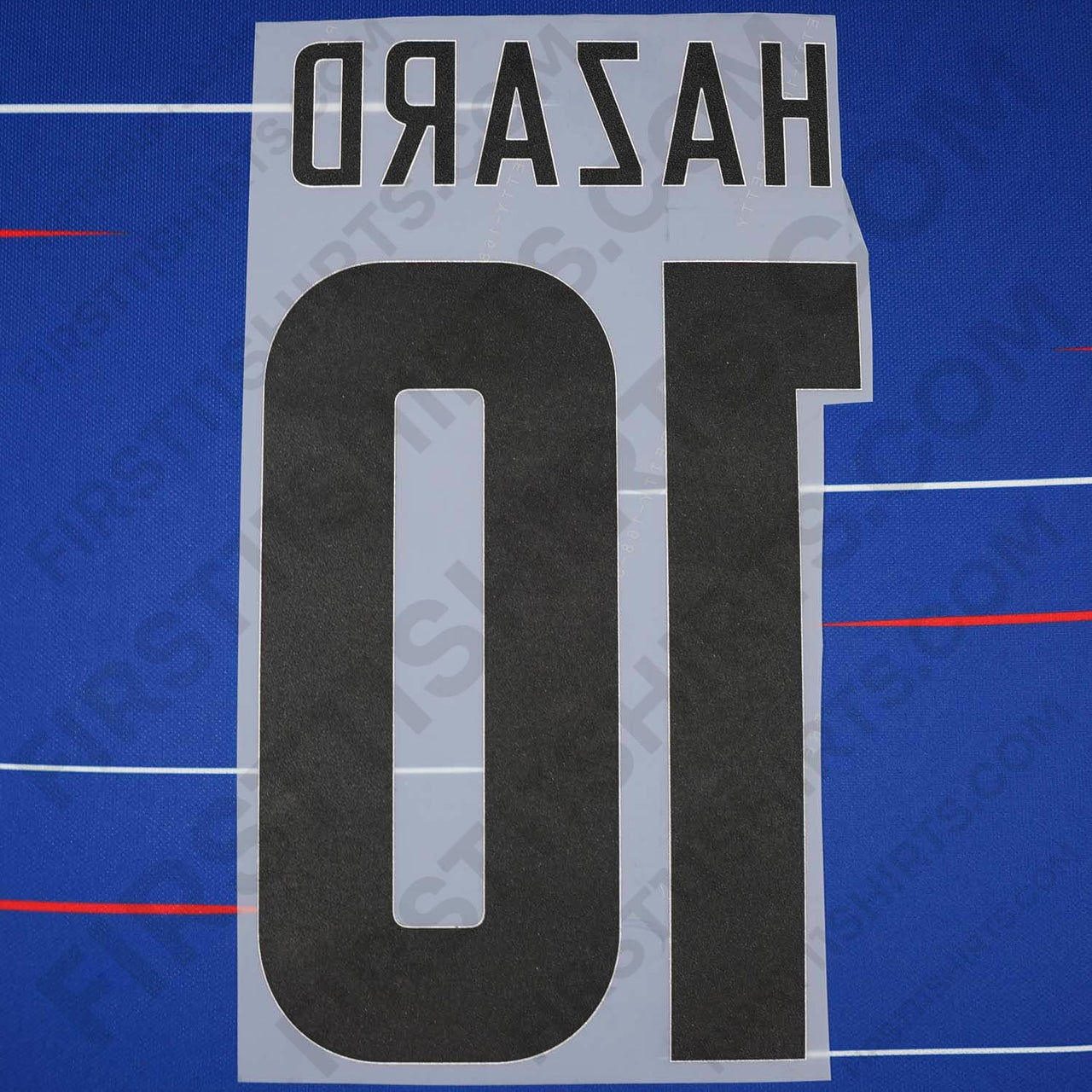 2018/19 Chelsea Home Name Set Hazard 10 Cup Version (Repro)