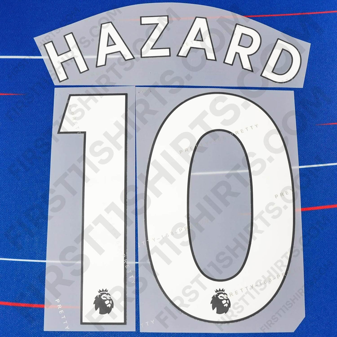2018/19 Chelsea Home Name Set Hazard 10 (Repro)