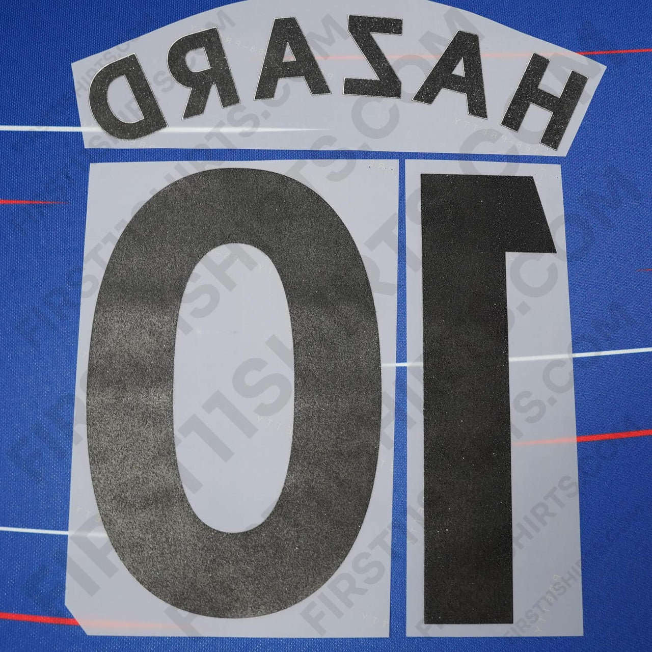 2018/19 Chelsea Home Name Set Hazard 10 (Repro)