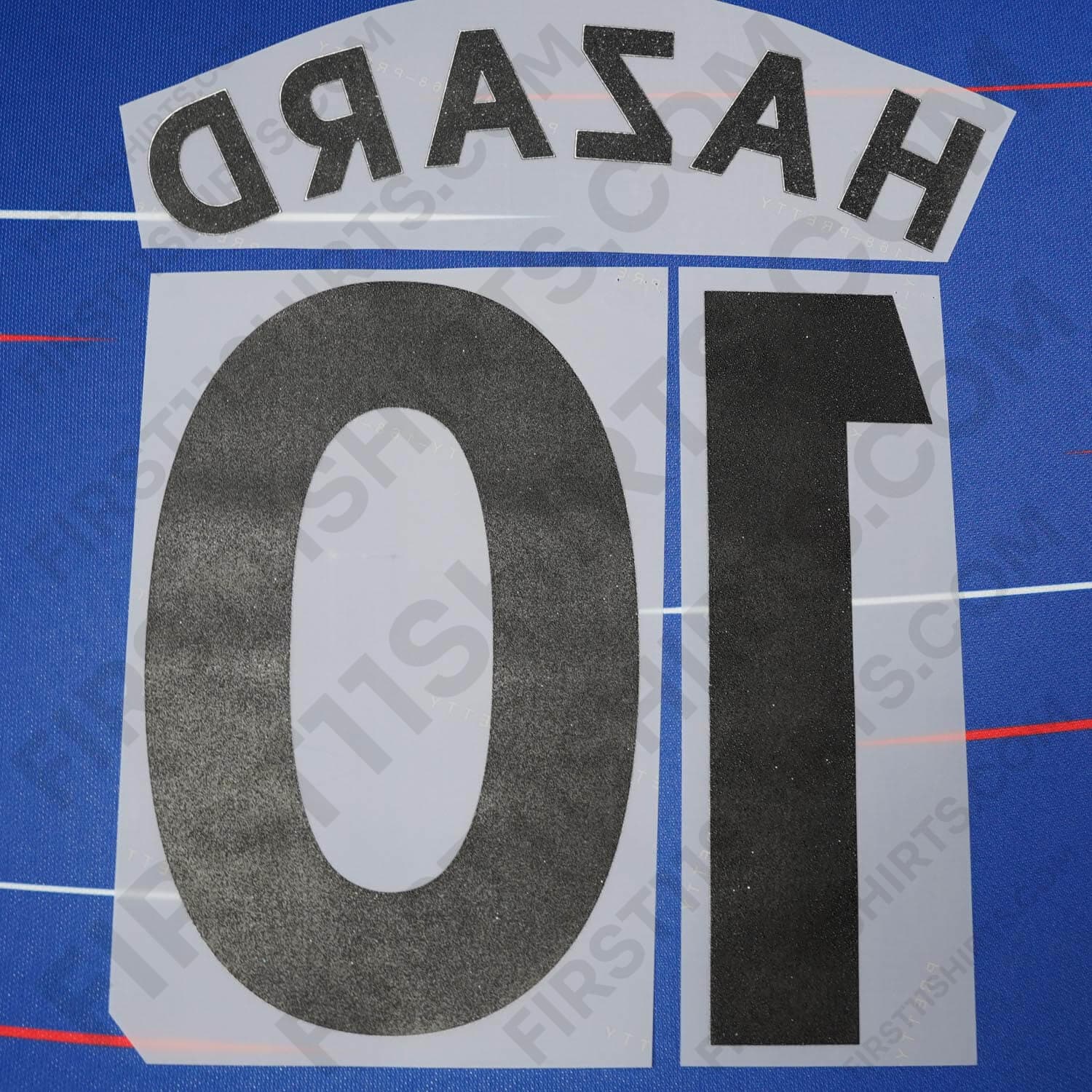 2018/19 Chelsea Home Name Set Hazard 10 (Repro)