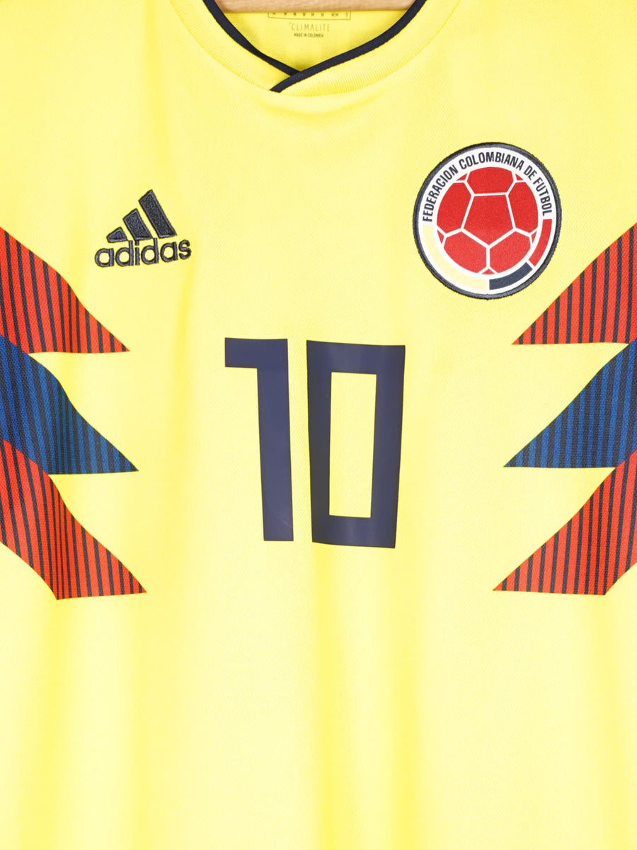 2018/19 Colombia James #10 Home Shirt L/S (M)