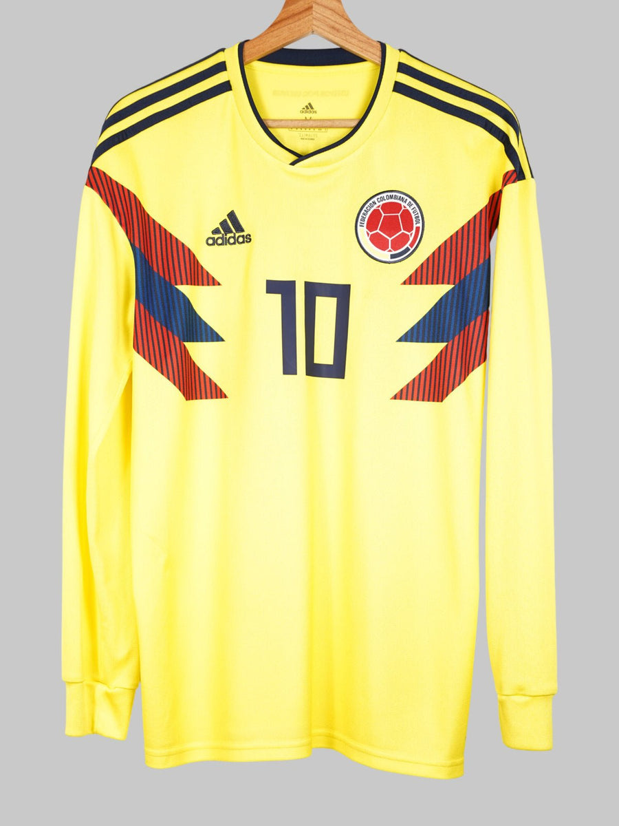 2018/19 Colombia James #10 Home Shirt L/S (M)