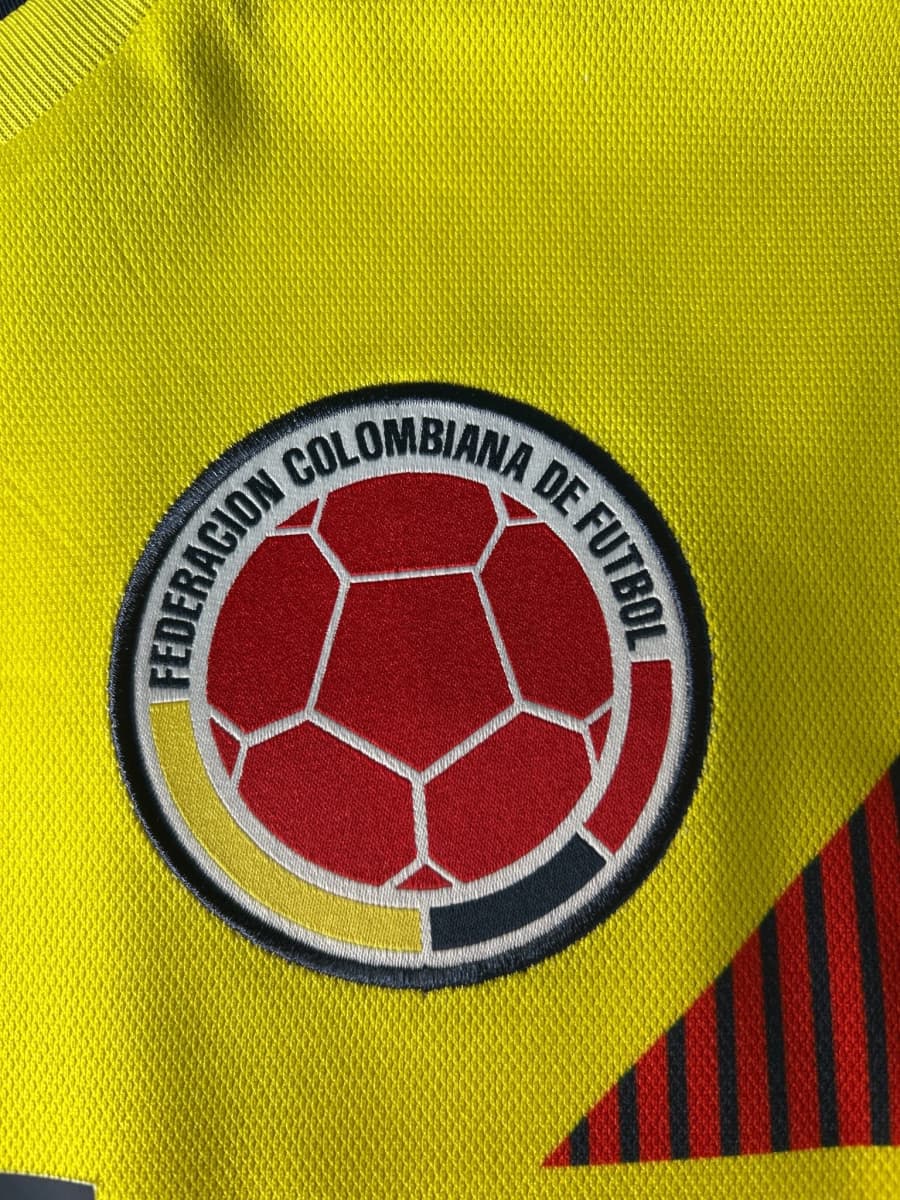 2018/19 Colombia James #10 Home Shirt L/S (M)