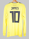 2018/19 Colombia James #10 Home Shirt L/S (M) Adidas