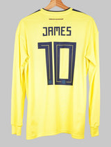 2018/19 Colombia James #10 Home Shirt L/S (M)