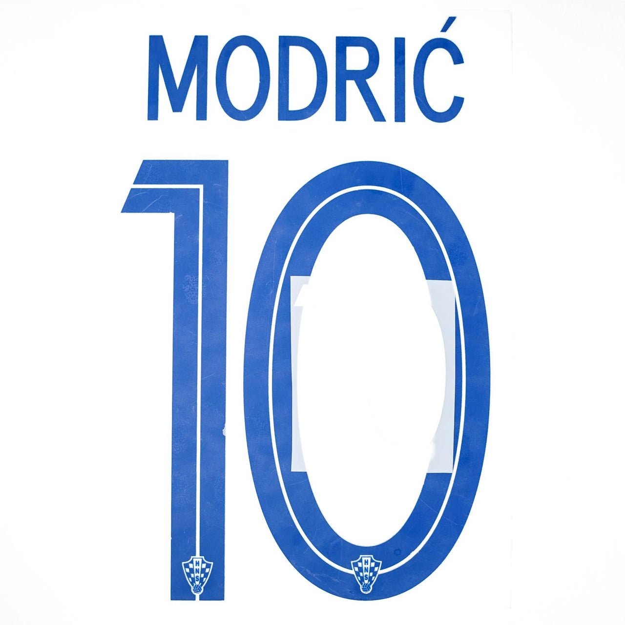 2018/19 Croatia Away Name Set Modric 10 (Repro)